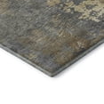 thumbnail image 3 of Addison Rugs Mayfield Premium Machine Washable Transitional Abstract Taupe Runner Rug, 2'3" X 7'6" Machine Washable Transitional Abstract Taupe Oversized Sherpa Throw Blanket, 3 of 6