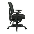 thumbnail image 2 of Pro-Line II ProGrid Mid-Back Manager's Chair with FreeFlex Fabric Seat, Coal, 2 of 4