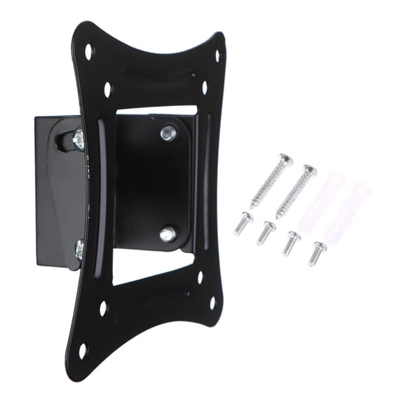 Tilting Wall Mount for LCD TVs and Monitors Featuring Adjustable Angles Setting Save Space and Secure Installation