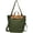 Green, variant on JennyShop Women's Large Capacity Tote Bag, Qualilty Canvas Handbag, Men's and Women's Casual Work Crossbody Bag