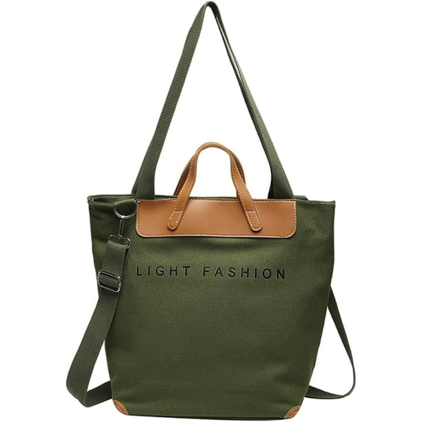 JennyShop Bolsa De Tote De Gran Capacidad Para Mujeres, Bolsa De Lata Cualificable, Bolsa De Trabajo Casual Para Hombres Y Mujeres