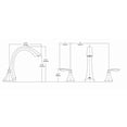 thumbnail image 3 of Moen T943BN Eva Two Handle Roman Tub Faucet, 3 of 6