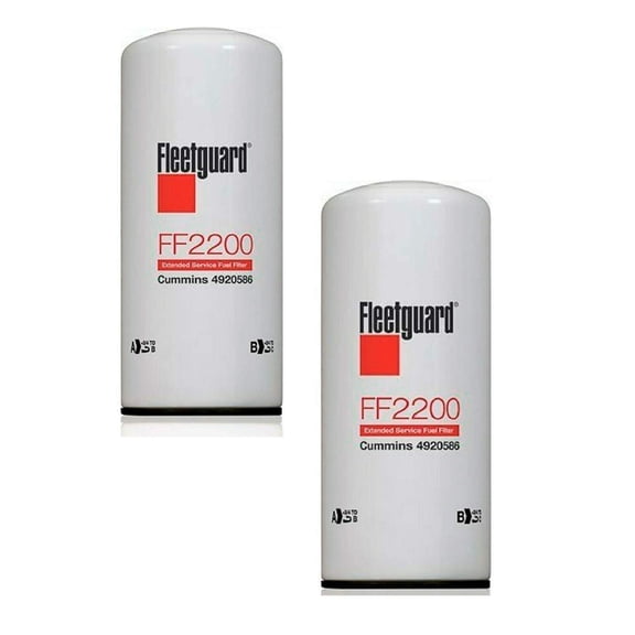 FF2200 Fleetguard Fuel Filter Pack of 2