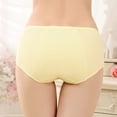 thumbnail image 4 of Valcatch 3-pack Women Period Underwear Panties Seamless Cotton Lace Briefs Breathable Soft for Everyday Wear, 4 of 9