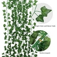thumbnail image 3 of Artificial Ivy Fake Greenery Leaf Garland Plants Vine Foliage Flowers Hanging for Wedding Party Garden Home Kitchen Office Wall Decoration, 3 of 7