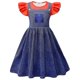 thumbnail image 2 of Vestido de princesa Peach para niños y niñas, traje de Carnaval de Halloween, 2 of 2