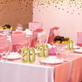 thumbnail image 3 of Shellwei 6 Pcs 50th Birthday Decorations for Men and Women,50th Anniversary Decorations,Gold Glitter Number 50 Table Topper Centerpieces Decorations for Birthday Party, 3 of 9