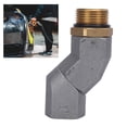 thumbnail image 1 of 360 Rotating Connector Fuel Hose Swivel, Metal Multifunctional Nozzle Swivel for Fueling and Transferring Liquids, Suitable for Fuel Nozzle Multi Plane Fuel Plane Swivel, 1 of 7