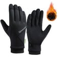 thumbnail image 1 of Weiqiqre Mens Womens Winter Gloves Adjustable Windproof Warm for Work Lightweight Thermal Cold Weather Gloves for Driving Cycling Running Riding, 1 of 6