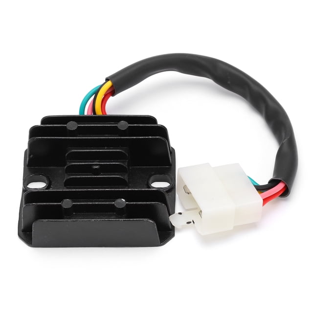 Voltage Regulator Rectifier 5‑Wires Plug Replacement for GY6 125cc 150cc Scooter