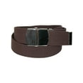 thumbnail image 1 of CTM® Cotton Adjustable Belt with Nickel Buckle, 1 of 2
