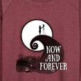 thumbnail image 3 of The Nightmare Before Christmas - Jack Sally Now and Forever - Women's Lightweight French Terry Long Sleeve Shirt, 3 of 5