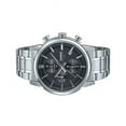 thumbnail image 3 of Casio Standard Analog Chronograph Stainless Steel Black Dial Quartz MTP-E510D-1A1V Men's Watch, 3 of 3