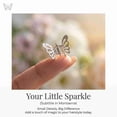 thumbnail image 6 of Tiny Hollow Butterfly Hair Clips 30 Pack, 1.3×2.1cm Metal Mini Butterfly Hair Pins for Wedding Party Daily Hair Styling, Gold, 6 of 6