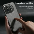 thumbnail image 5 of Premium Skin-Feel PU Leather Case for OnePlus 12, Ultra Slim and Lightweight Case with Support Car Mount Use, Scratch Resistant Shockproof Cover for OnePlus 12, Green, 5 of 7