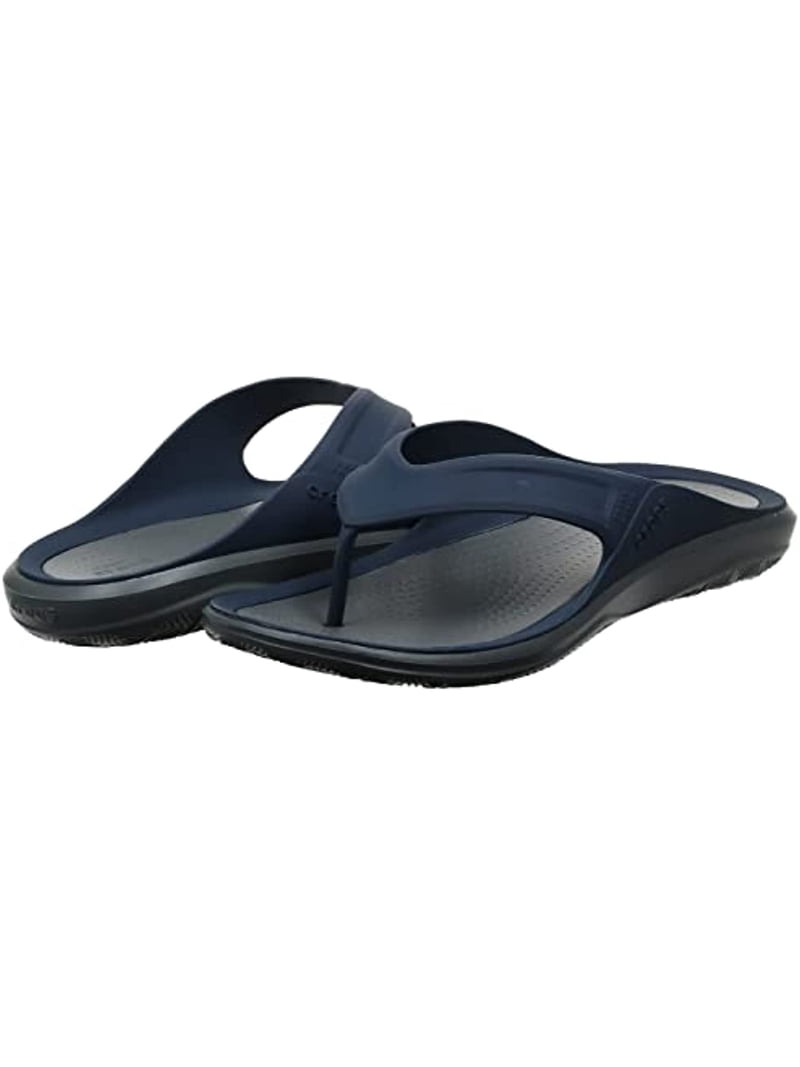 Crocs Swiftwater men’s navy sandals size 7 Crocs Swiftwater Flips - Lightweight Water-Friendly Sandals  main image 2