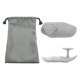 thumbnail image 5 of Arazos de levantamiento de pesas Grips de gimnasio Protección a mano flexible Guantes de entrenamiento resistente para el ejercicio para el entrenamiento de gimnasia Fitness Gris, 5 of 8