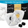 thumbnail image 3 of Cat Water Fountain .L/oz Automatic Stainless Steel Pet Fountain Water Levels Window can be Checked Dog Water Dispenser UltraQuiet Pump for Multiple Pets ( Filters & Sponge, 3 of 7