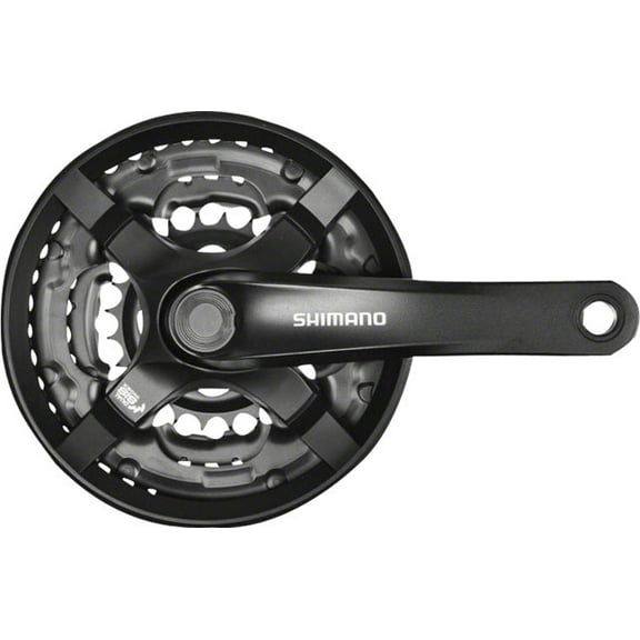 Shimano Tourney FC-TY501 Crankset 170mm 6/7/8-Speed 48/38/28t Riveted