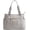Adult, variant on PIKADINGNIS Women's Canvas Tote Bag Purse Retro Large Size Corduroy Shoulder Bags Messenger Multi-pockets Hobo Handbag Zip Closure