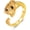Cockapoo, variant on S925 Sterling Silver Dog Ring for Women - Multiple Canine Designs Including Golden Retriever German Shepherd & Poodle -Hypoallergenic Adjustable Ring Jewelry