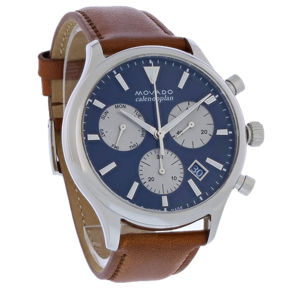 Movado Heritage Calendoplan Men's Chronograph Quartz Watch 3650161