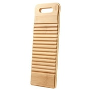 Clothes Washing Board Wood Nonslip Laundry Cleaning Board Hand Washboard 16"x6"