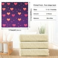 thumbnail image 6 of Yayeee 6 Pack Kitchen Dish Cloths Set for Washing Soft Drying Absorbent Microfiber Towels, Love in The Clouds, 6 of 9