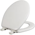 thumbnail image 3 of MAYFAIR NextStepToilet Seat with Built-in Potty Training Seat will Reduce Clutter, Slow Close and Never Loosen, ROUND, Durable Enameled Wood/Long Lasting Plastic, White, 83/883SLOWA 000, 3 of 10