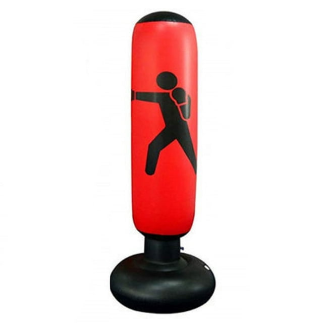 Free Standing Punching Bag Boxing Cardio Kickboxing Fitness Training Adult Home