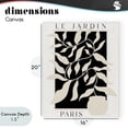 thumbnail image 4 of Stupell Industries Eclectic Le Jardin Paris Botanicals Canvas Art, 16 x 20, by Natalie Carpentieri, 4 of 8