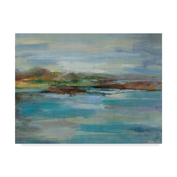 Trademark Fine Art 'Northern Shore Crop' Canvas Art by Silvia Vassileva