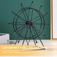 thumbnail image 5 of FESTFENDS Ferris Wheel Decorations Iron Black 1Pack 9.1x8.7x3.5in, 5 of 8