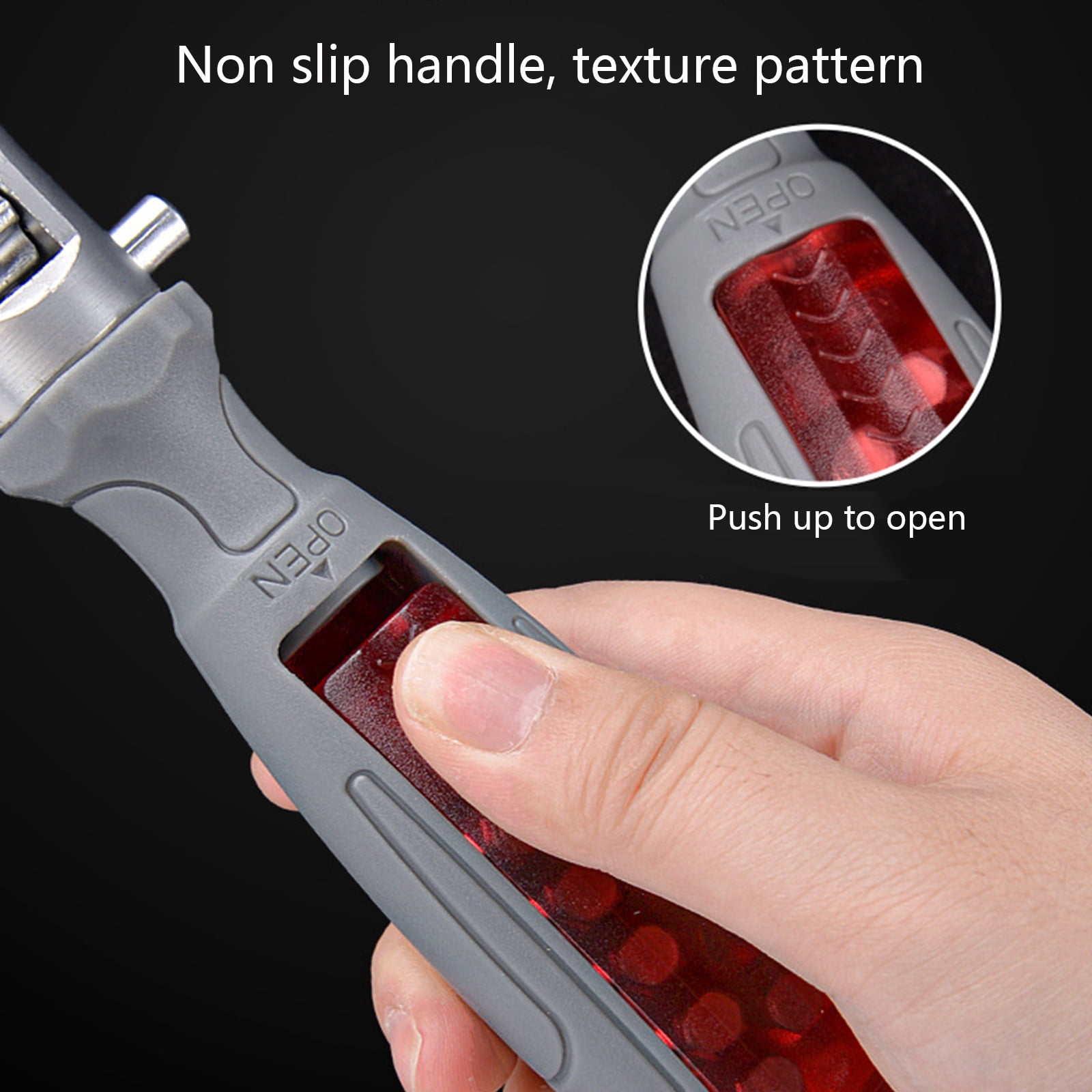 Yokua 11 in 1 Screwdriver Set 180° Angle Adjustable Racheting Screwdriver with Bits