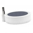 thumbnail image 1 of braveheart Disque de Pierre d'Air Diffuseur de Bulles pour Étangs Système Hydroponique 13CM Réservoir Poisson Cultivant Blanc 5CM, 1 of 4