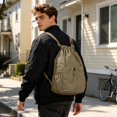 thumbnail image 3 of Luckky Solid Color Foldable Drawstring Backpack,Large Capacity Woven Fabric Cinch Sack with Adjustable Shoulder Straps,Lightweight Portable Gym Bag for Outdoor Travel Daily Use, 3 of 6