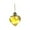 Yellow, variant on LED Christmas Ball Ornaments Light up Clear Plastic Fillable Balls Clear Hanging Heart Christmas Ornaments for Wedding Trees DIY Craft Decor