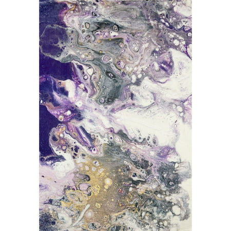 Kikiamo KK7 Purple Contemporary Rug 8  X 10 Dalyn Kikiamo collection is an ultra-soft 1” thick faux fur 100% polyester shag pile with premium canvas backing using shag. Exclusive artist original works of art in vibrant abstract patterns for your stylish home. Crafted in the USA using Foreign & Domestic materials and US labor. The entire family with love these fabulous area rugs. Vacuum your rug regularly or shake out. Use straight suction vacuum only on shags and long pile rugs. Spot clean with clear water. More Details Secondary Colors : Purple  Charcoal  Ivory  Gold Backing : Non-Skid Contains Latex : Yes Rug Pad Recommended : No Reversible : No Outdoor Safe : No Fringe : No Stain Resistant : No Machine Washable? : No Hi-Low Pile : No Pile Type : Shag Clean & Care : Vacuum regularly with straight suction vacuum. Never use a beater bar vacuum on a shag rug. Spot clean with mild soap and water. Never pull loose rug yarns; always trim with scissors. Crafted In The USA Using Foreign & Domestic Materials And US Labor Ultra Soft 1” Thick Faux Fur Shag Fabulous Skin Designs In Authentic & Updated Colorways Extremely Soft And Plush Pile  Like Rabbit Fur Easy To Clean  Vacuum Without A Beater Bar  Recommend Suction Only Or Shake Out  Spot Clean With Mild Soap And Water And Is Family And Pet Friendly
