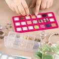 thumbnail image 4 of Portable Multi Compartment Beading Workstation Craft Mat Bead Sorting Mats Perfect for Jewelry Enthusiasts Present, 4 of 8