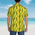 thumbnail image 4 of Susaid Corn 1 Print Hawaiian Shirts for Men Women,Hawaiian Summer Short-Sleeve Casual Relaxed-Fit Button-Down,XX-Large, 4 of 7
