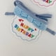 thumbnail image 5 of Kit de disfraz de cumpleaños para cachorros ligero fácil de limpiar Vesatile moda sombrero de cumpleaños para mascotas bufanda agradable para la piel ajustable para ANGGREK Otros, 5 of 7
