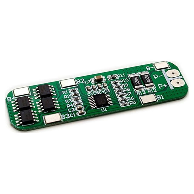 Seitruly Placa de circuito de cuatro cuerdas, 16,8 V, 10A, deflector de celda limitadora de corriente, protección de carga, placas de protección, piezas Electrónica miscelánea HX-4S-A01