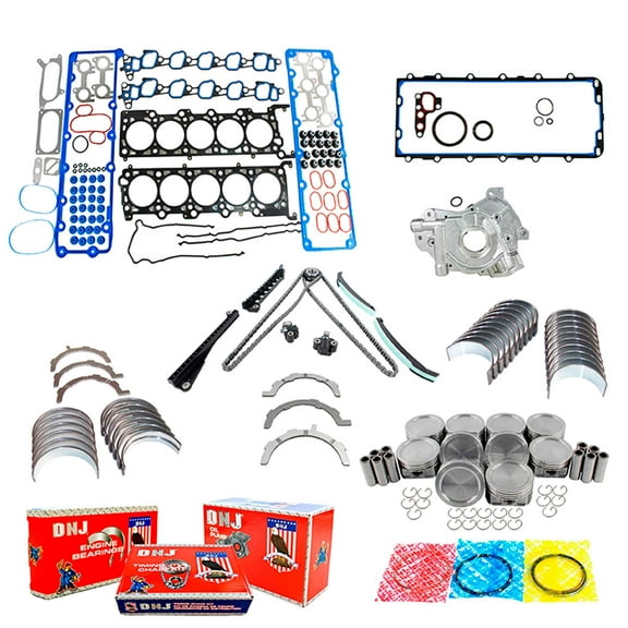 DNJ EK4184CM Master Engine Rebuild Kit Fits Cars & Trucks 2005-2014 Ford 6.8L V10 20V SOHC 415cid