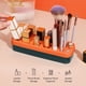 thumbnail image 5 of Titular de lápiz labial cómoda maquillaje pinceles ceja lápiz almacenamiento soporte cosmético exhibición estante decoración hogar baño organizador oscuro verde Noticed HA028575-02, 5 of 7