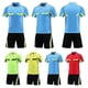 thumbnail image 1 of Conjunto de camiseta de fútbol de árbitro profesional, uniforme de fútbol para adultos, camisa de juez con cuello vuelto, pantalones cortos con bolsillos, traje de árbitro, 1 of 5
