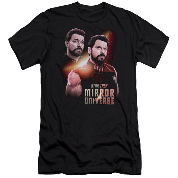 Star Trek - Mirror Riker - Slim Fit Short Sleeve Shirt - Large
