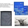 thumbnail image 6 of FREEAMG Funny Scottish Highland Cow 1000 Piece Large Jigsaw Puzzle for Adults - Game Interesting Toys - Hand Made Puzzles Personalized Gift, 6 of 7