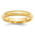 thumbnail image 5 of 14K Yellow Gold 4mm Milgrain Comfort Wedding Band Ring Size 10, 5 of 7