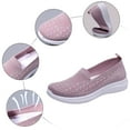 thumbnail image 5 of Yindaity Women'S Slip-On Sneaker Women Slip On Sneakers Pink,8, 5 of 6