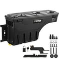 thumbnail image 1 of VEVOR Boîte de Rangement pour Lit de Camion, Étui Verrouillable avec Cadenas à Code, 6.6 Gal/25 L Boîte à Outils pour Roues en ABS, Étanche et Durable, Compatible avec Ford F-150 2015-2021, Côté Conducteur, 1 of 9